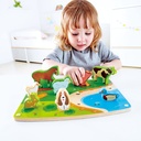 HAPE PUZZLE & PLAY ΞΥΛ.ΠΑΖΛ ΖΩΑΚΙΑ ΦΑΡΜΑΣ