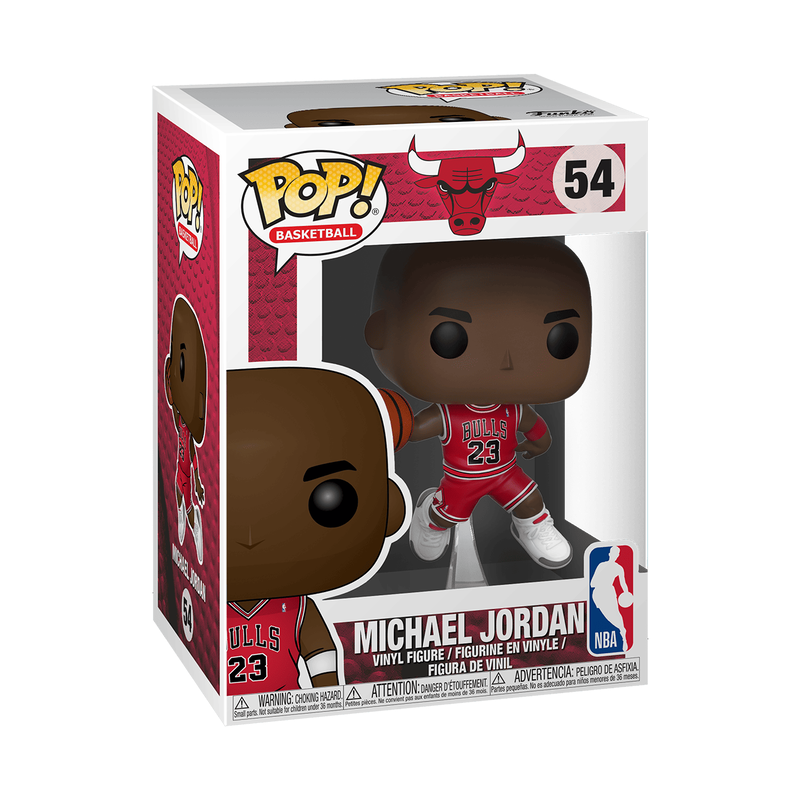 FUNKO POP! BASKETBALL: BULLS - MICHAEL JORDAN #54 VINYL FIGURE