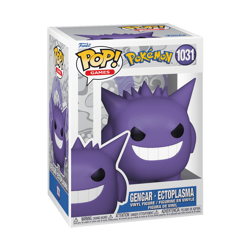 FUNKO POP! GAMES: POKEMON - GENGAR ECTOPLASMA #1031 VINYL FIGURE