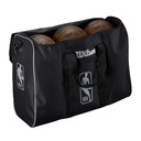 NBA AUTHENTIC 6 BALL BAG BL