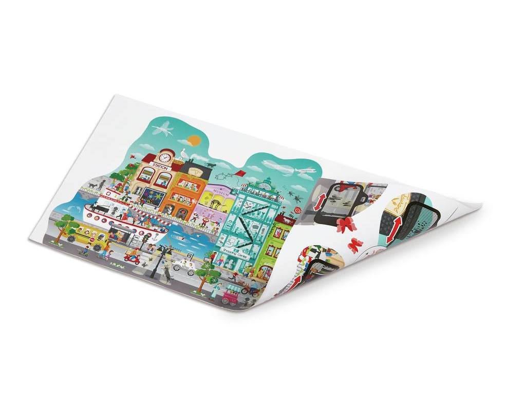 HAPE HAPPY PUZZLES ΞΥΛ.ΠΑΖΛ ANIMATED CITY