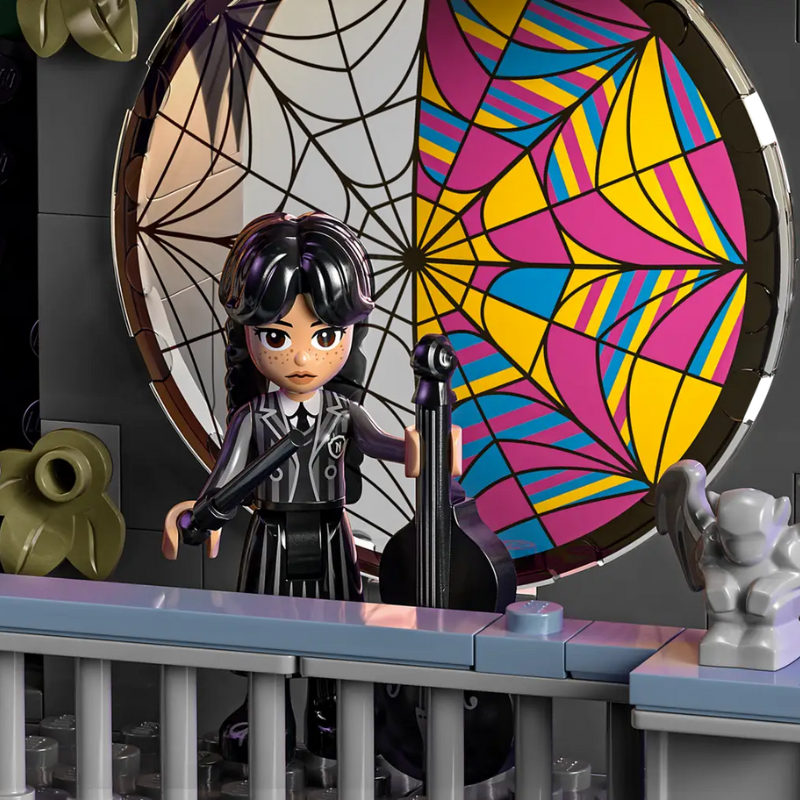 LEGO WEDNESDAY - WEDNESDAY & ENID'S DORM ROOM