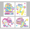 DIAMOND DOTZ DOTZIES FLOCK NEON RETRO CLASSIC