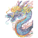 DIAMOND DOTZ NEON DRAGON