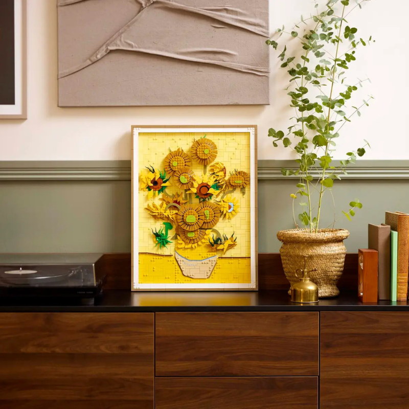 LEGO ART - VINCENT VAN GOGH - SUNFLOWERS