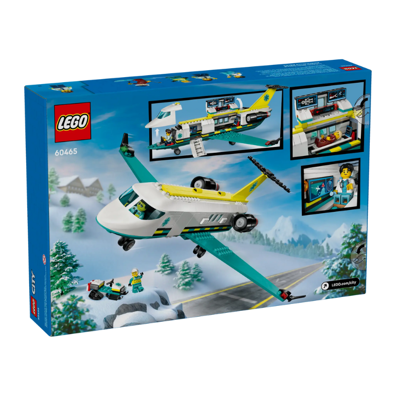 LEGO CITY - EMERGENCY AIR AMBULANCE AIRPLANE