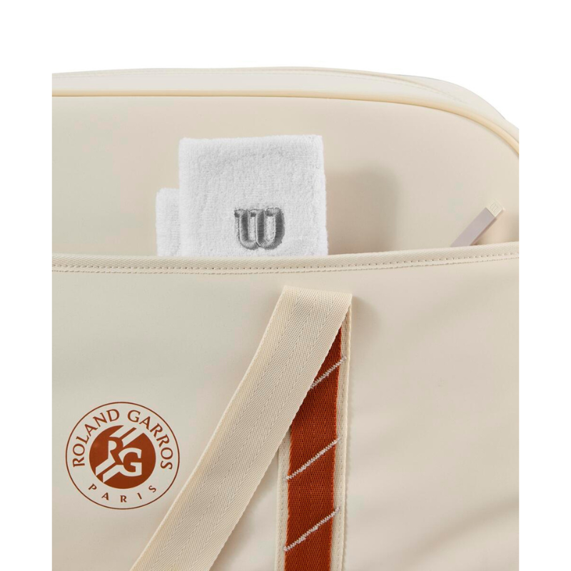 ROLAND GARROS 2025 SMALL DUFFEL Cream/CL