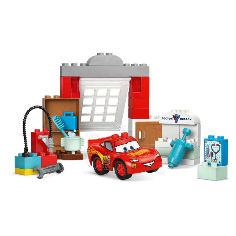 LEGO DUPLO - MCQUEEN'S VISIT TO DOC'S GARAGE