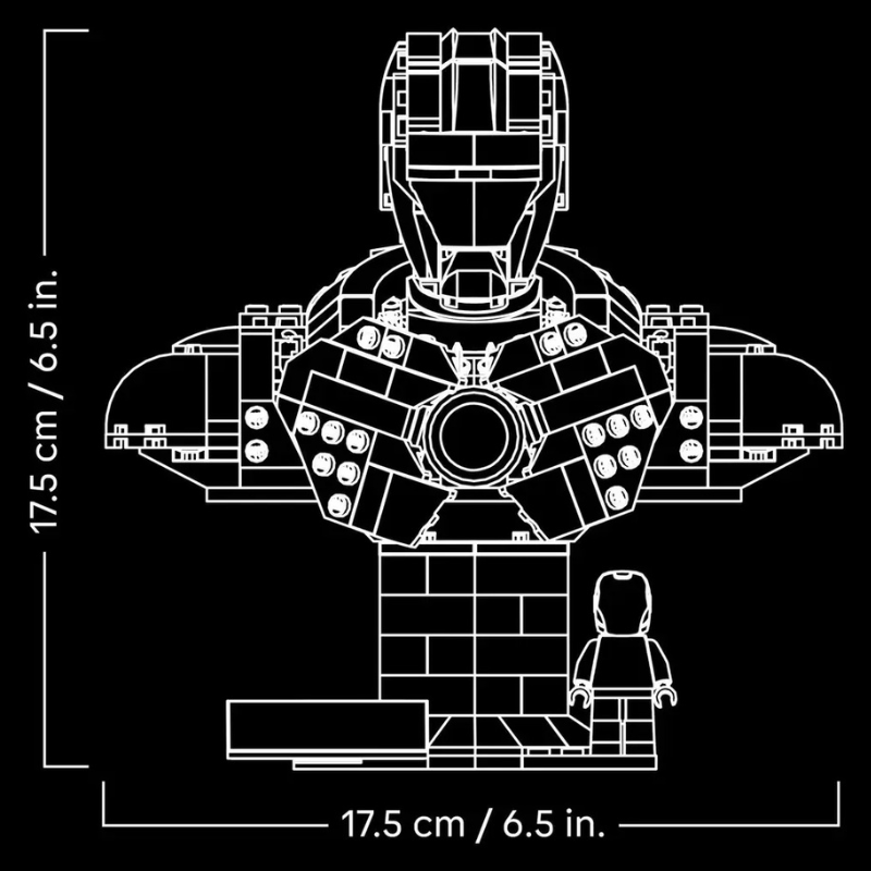 LEGO MARVEL - IRON MAN MK4 BUST