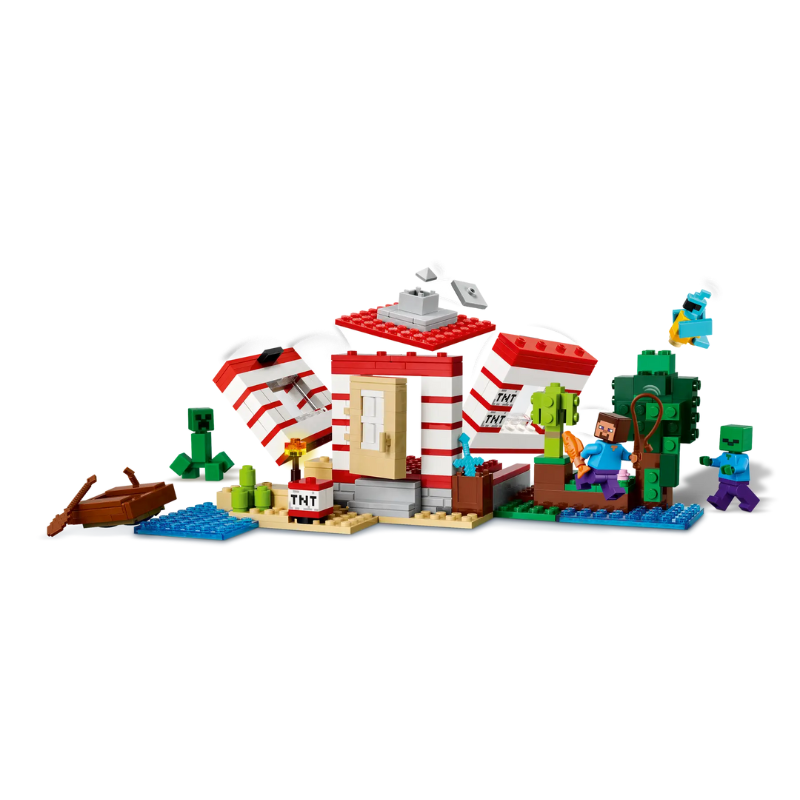 LEGO MINECRAFT - THE TNT JUNGLE HOUSE