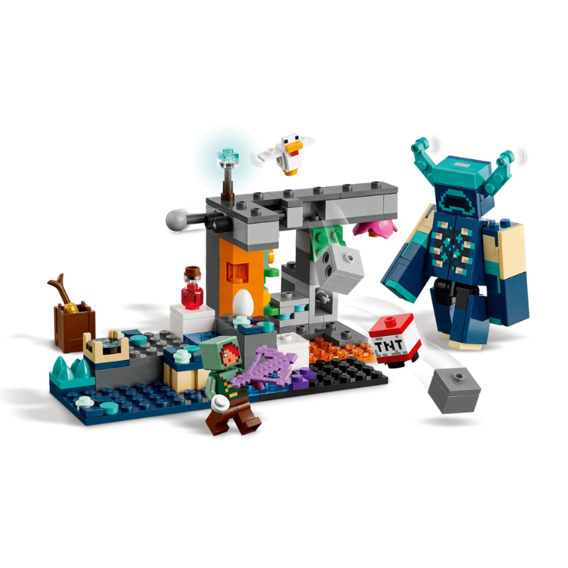 LEGO MINECRAFT - THE WARDEN ENCOUNTER