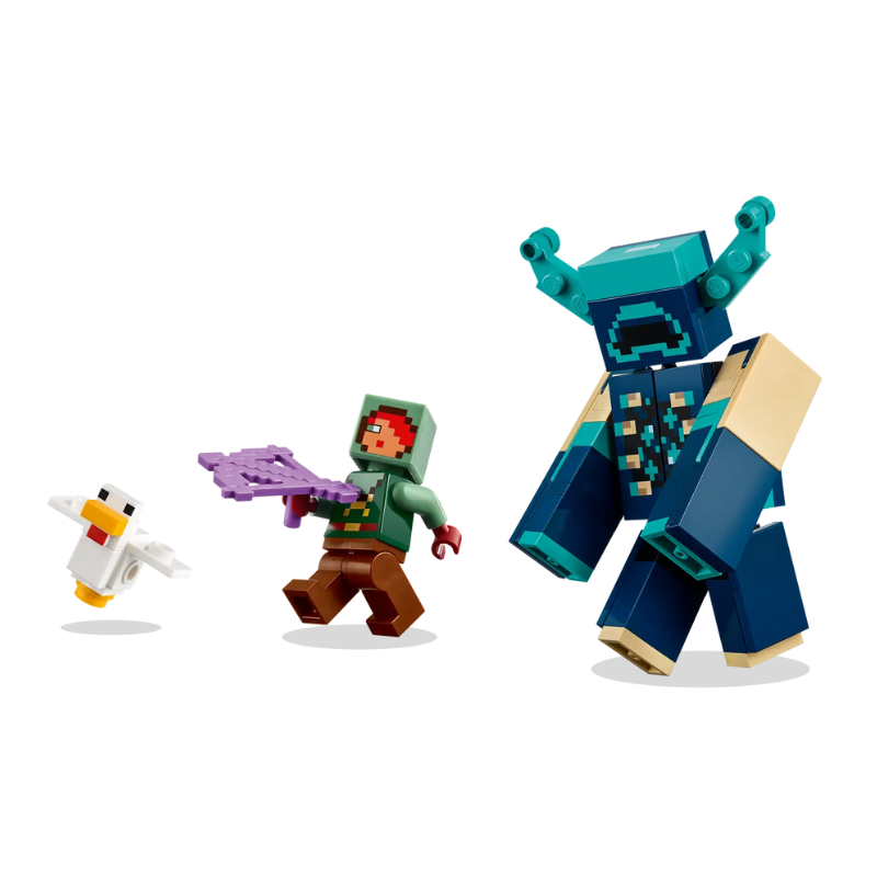 LEGO MINECRAFT - THE WARDEN ENCOUNTER