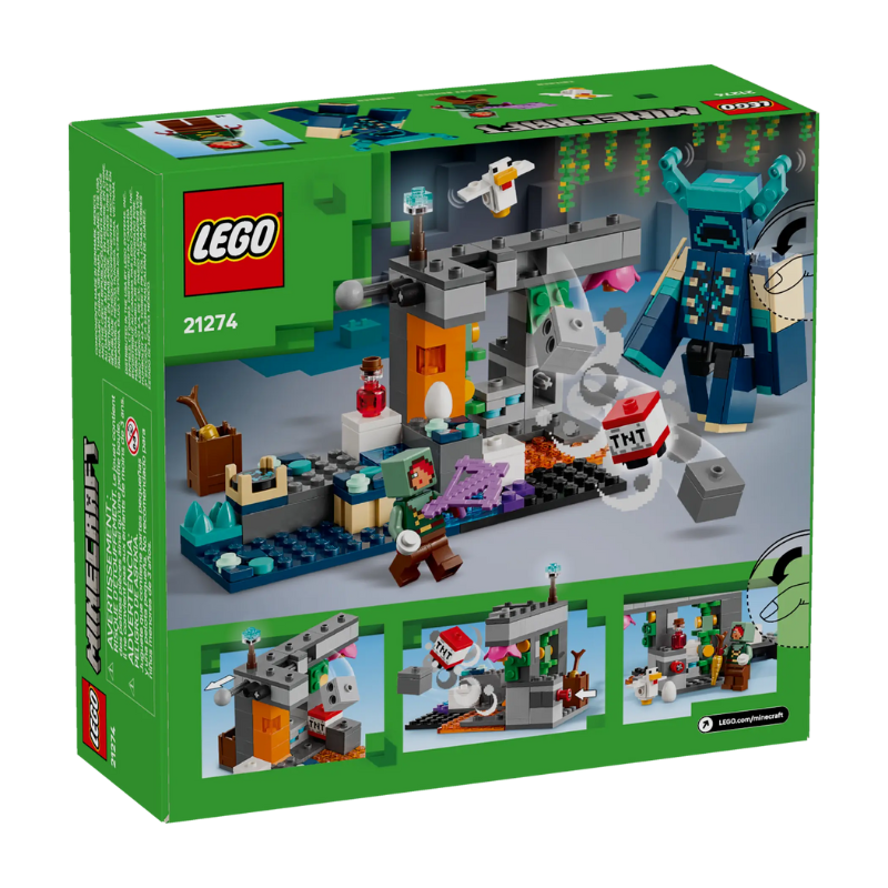 LEGO MINECRAFT - THE WARDEN ENCOUNTER
