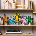 LEGO ART - KEITH HARING – DANCING FIGURES