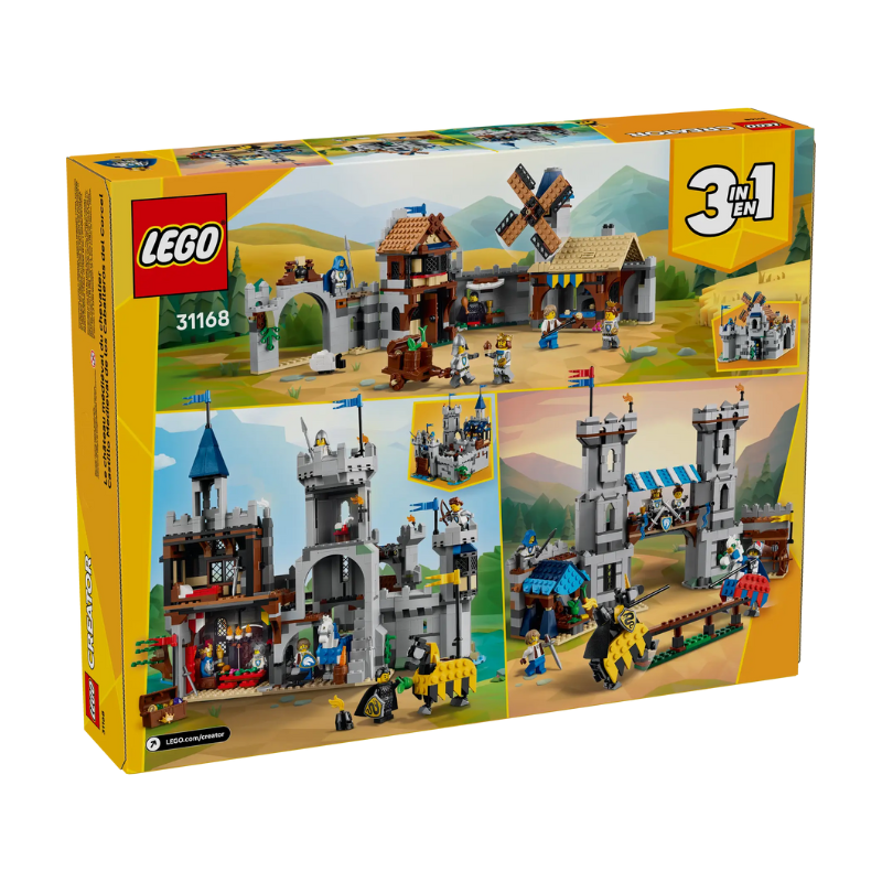 LEGO CREATOR - MEDIEVAL HORSE KNIGHT CASTLE