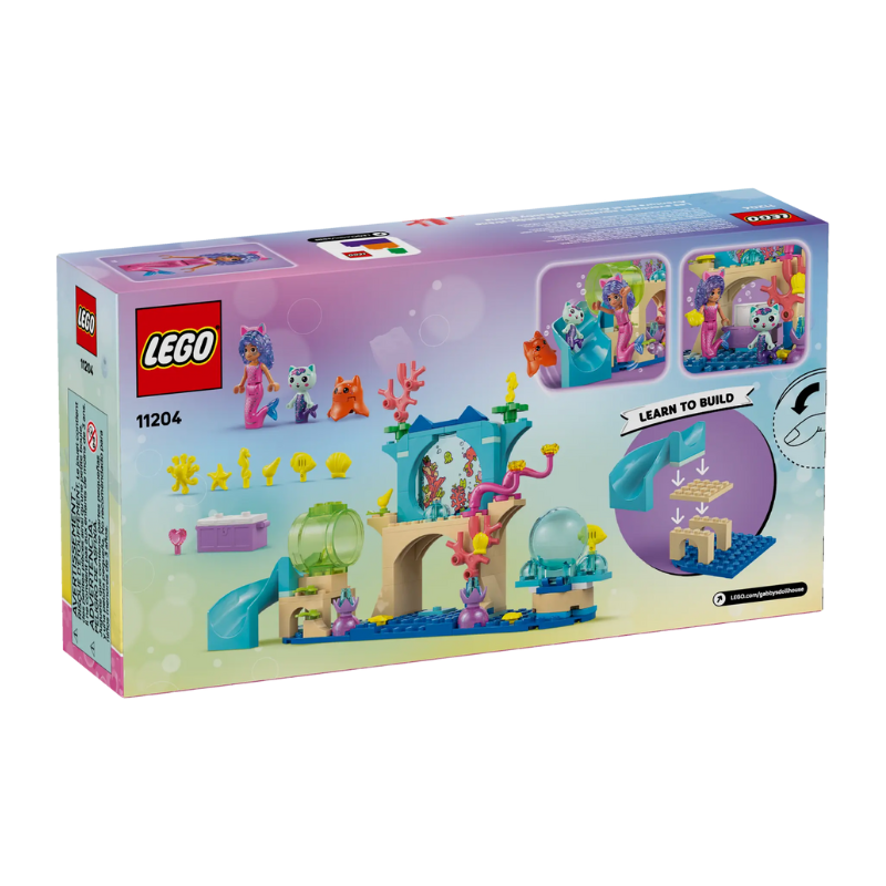 LEGO GABBY'S DOLLHOUSE - MERMAID GABBY'S AQUARIUM ADVENTURE