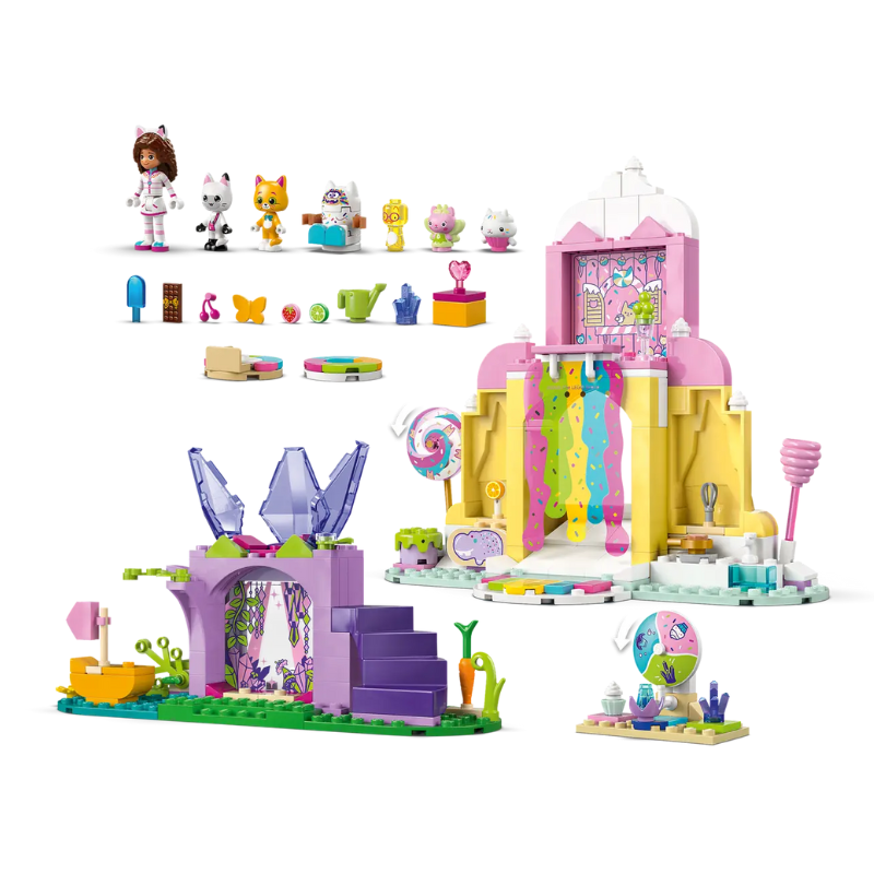 LEGO GABBY'S DOLLHOUSE - SWEET TREAT MOUNTAIN & KITTY GARDEN
