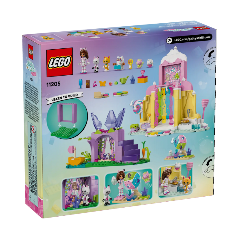 LEGO GABBY'S DOLLHOUSE - SWEET TREAT MOUNTAIN & KITTY GARDEN