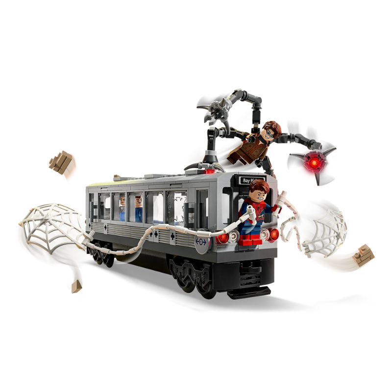LEGO MARVEL - SPIDER-MAN VS. DOC OCK SUBWAY TRAIN SCENE