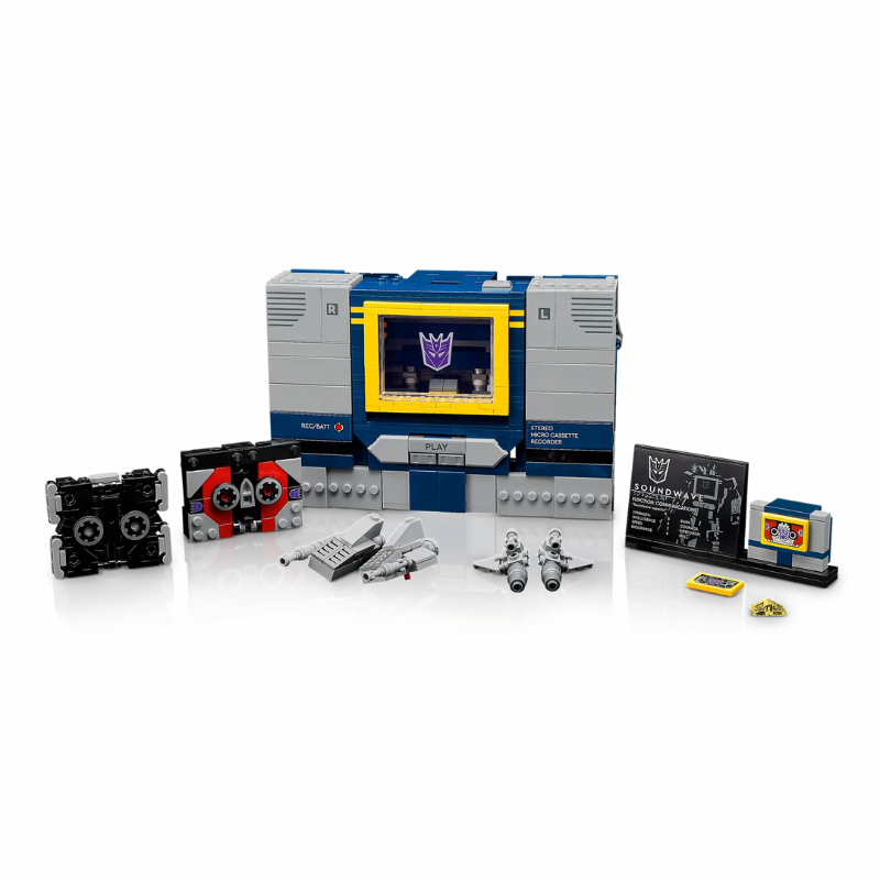 LEGO ICONS - TRANSFORMERS: SOUNDWAVE