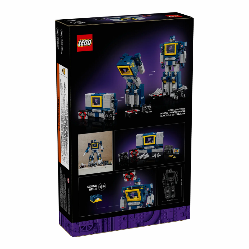 LEGO ICONS - TRANSFORMERS: SOUNDWAVE