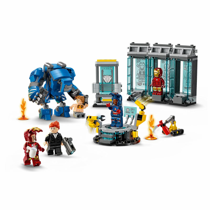 LEGO MARVEL - IRON MAN'S LABORATORY: HALL OF ARMOR