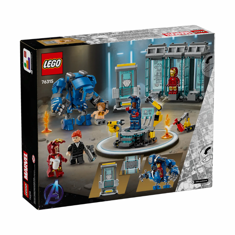 LEGO MARVEL - IRON MAN'S LABORATORY: HALL OF ARMOR