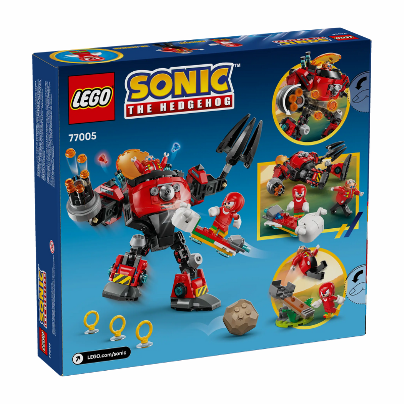 LEGO SONIC THE HEDGEHOG™ - KNUCKLES VS. DR. EGGMAN EGG CRUSHER MECH