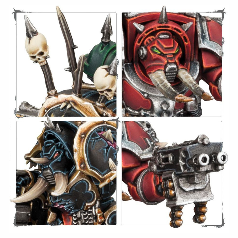 WARHAMMER - CHAOS SPACE MARINES: TERMINATORS