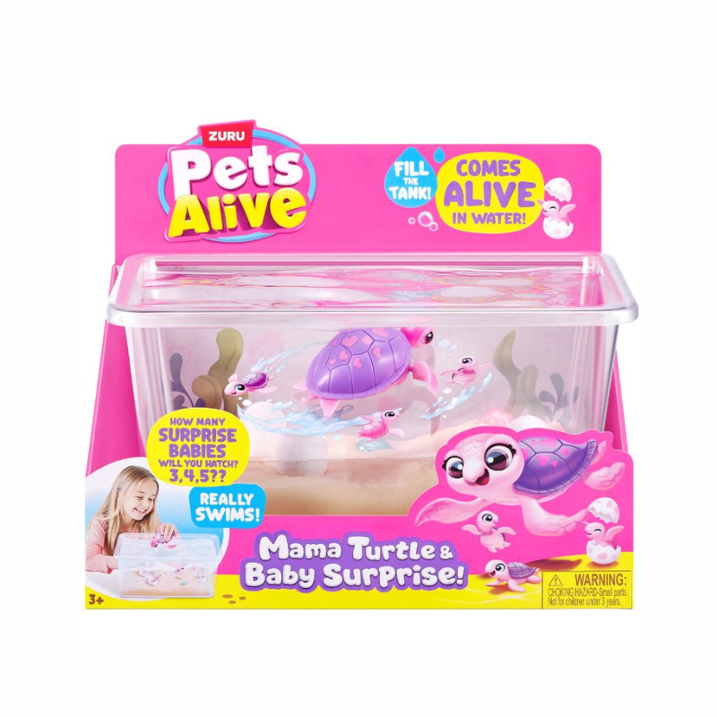 ZURU PETS ALIVE MAMA & BABY TURTLES
