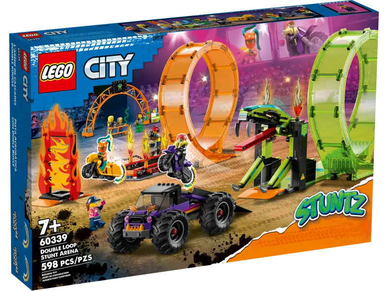 LEGO CITY - DOUBLE LOOP STUNT ARENA