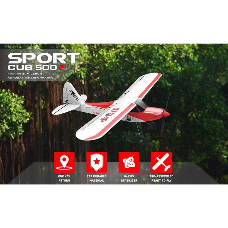 VOLANTEX R/C - SPORT CUB 500 PLANE