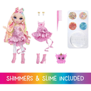 RAINBOW HIGH SHIMMERS ΚΟΥΚΛΑ ΜΟΔΑΣ & SLIME - BELLA
