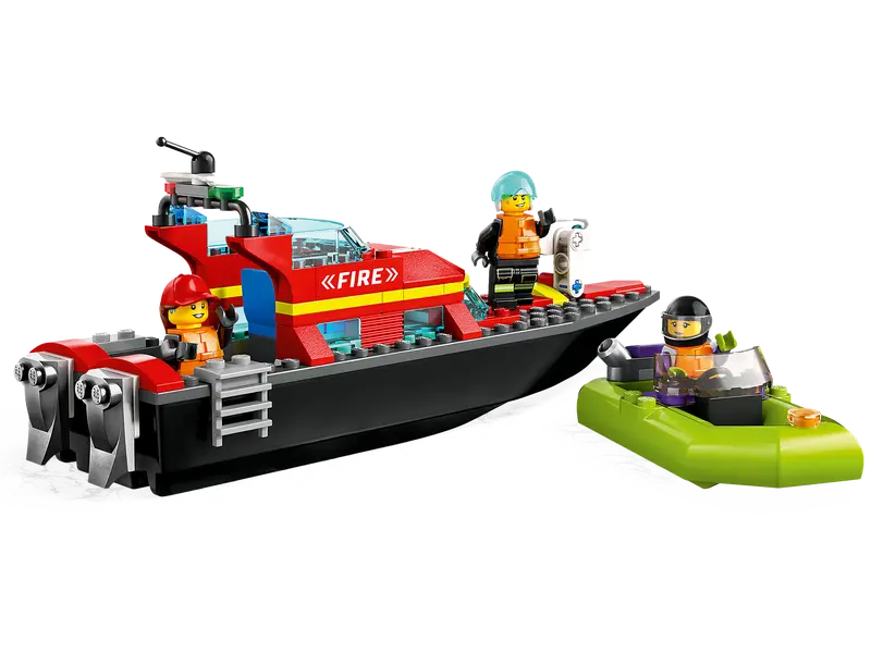 LEGO CITY - FIRE RESCUE BOAT