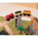 KIDKRAFT BUCKET TOP CONSTRUCTION TRAIN SET (17805)