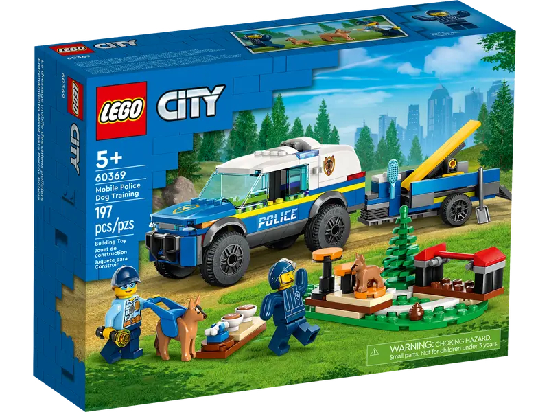LEGO CITY - MOBILE POLICE DOG TRAINING