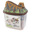 KIDKRAFT BUCKET TOP CONSTRUCTION TRAIN SET (17805)