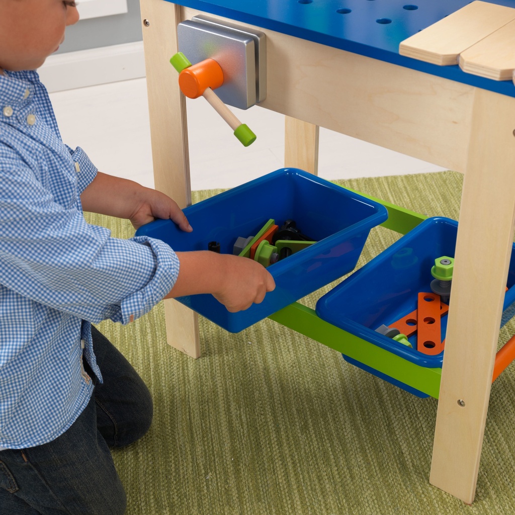 KIDKRAFT DELUXE WORKBENCH WITH TOOLS (63329)