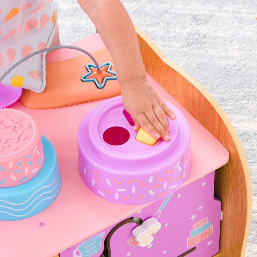 KIDKRAFT FOODY FRIENDS BAKING FUN UNICORN ACTIVITY CENTER (20125)