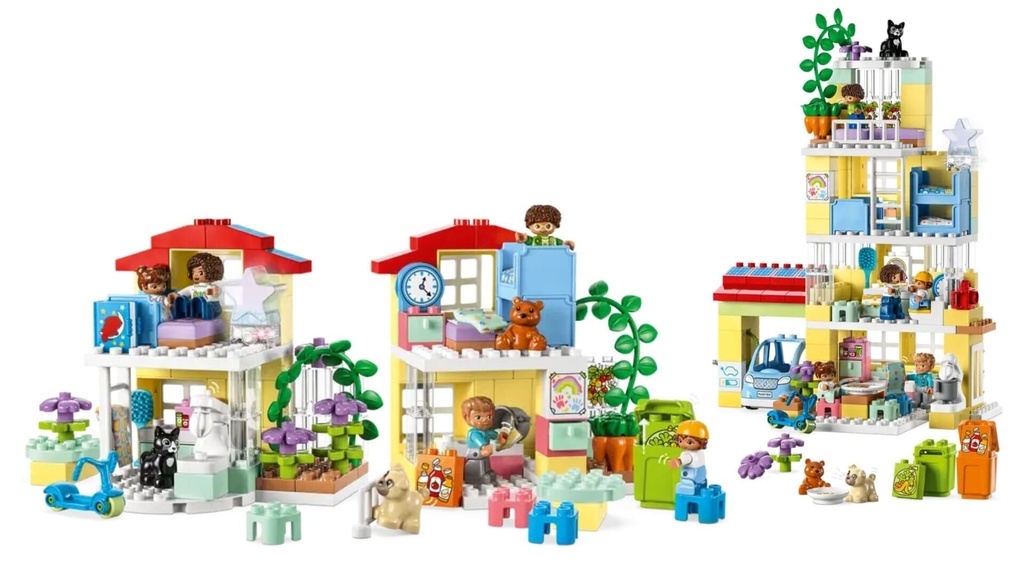 LEGO DUPLO - 3 IN 1 FAMILY HOUSE
