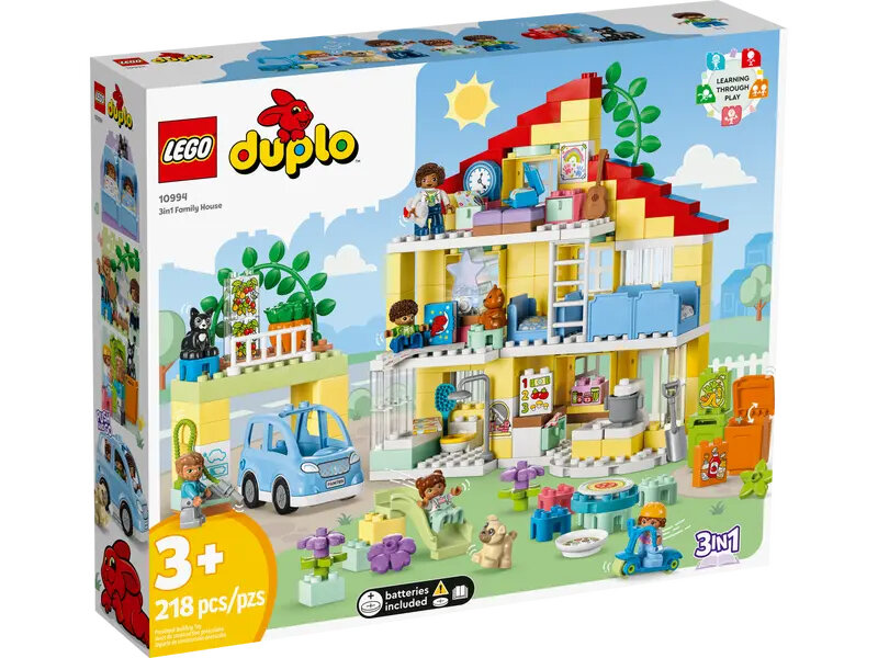 LEGO DUPLO - 3 IN 1 FAMILY HOUSE