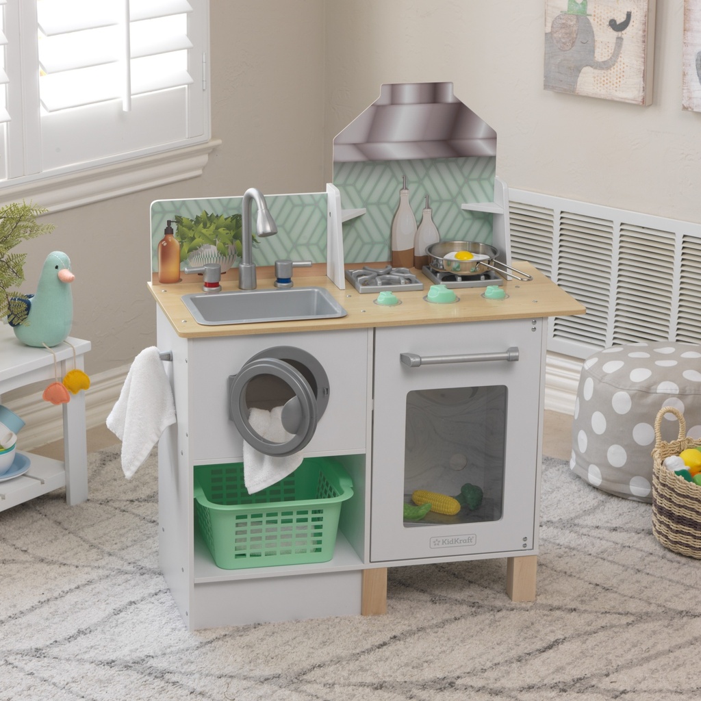KIDKRAFT WHISK & WASH KITCHEN AND LAUNDRY (10230)
