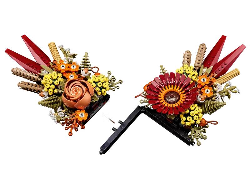 LEGO ICONS - DRIED FLOWER CENTERPIECE