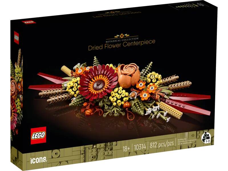 LEGO ICONS - DRIED FLOWER CENTERPIECE