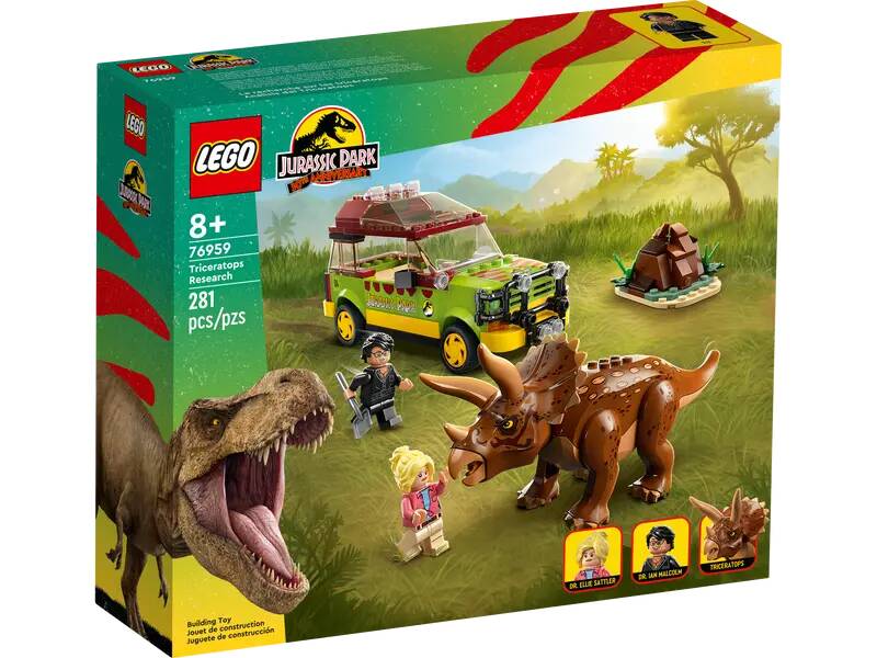 LEGO JURASSIC WORLD - TRICERATOPS RESEARCH