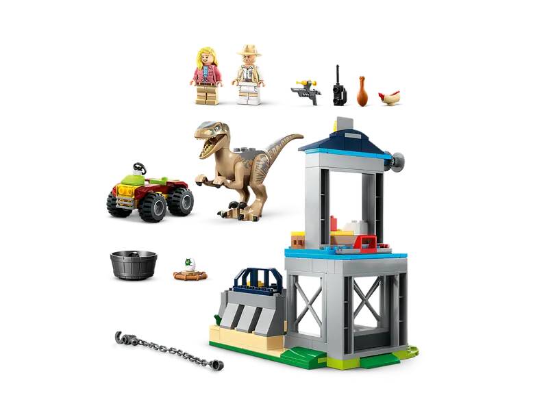 LEGO JURASSIC WORLD - VELOCIRAPTOR ESCAPE