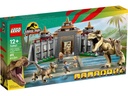 LEGO JURASSIC WORLD - VISITOR CENTER: T. REX & RAPTOR ATTACK