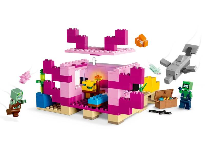 LEGO MINECRAFT - THE AXOLOTL HOUSE