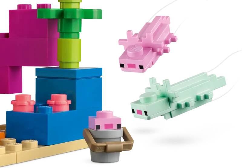 LEGO MINECRAFT - THE AXOLOTL HOUSE