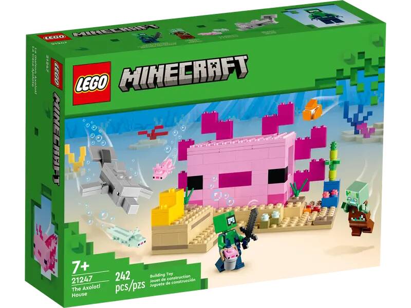 LEGO MINECRAFT - THE AXOLOTL HOUSE
